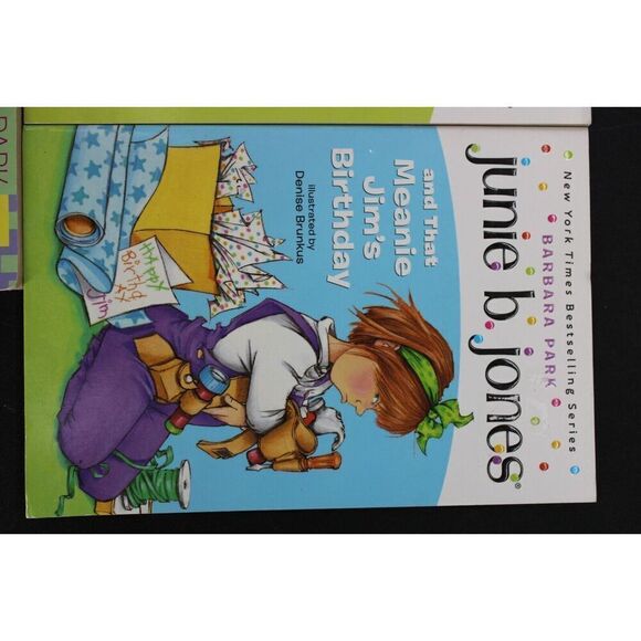 Junie B Jones Lot Of 5 Books. Toothless First Grader Jim's Birthday Spying - Picture 4 of 14